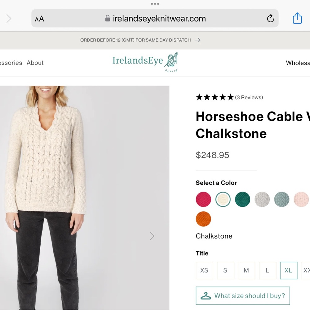 Ireland’s Eye Wool Sweater